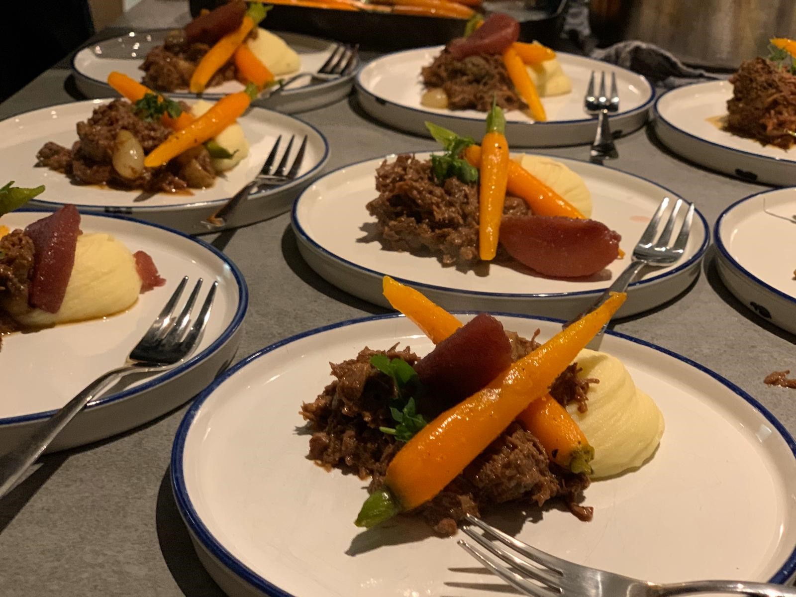 Walking dinner TOETcatering